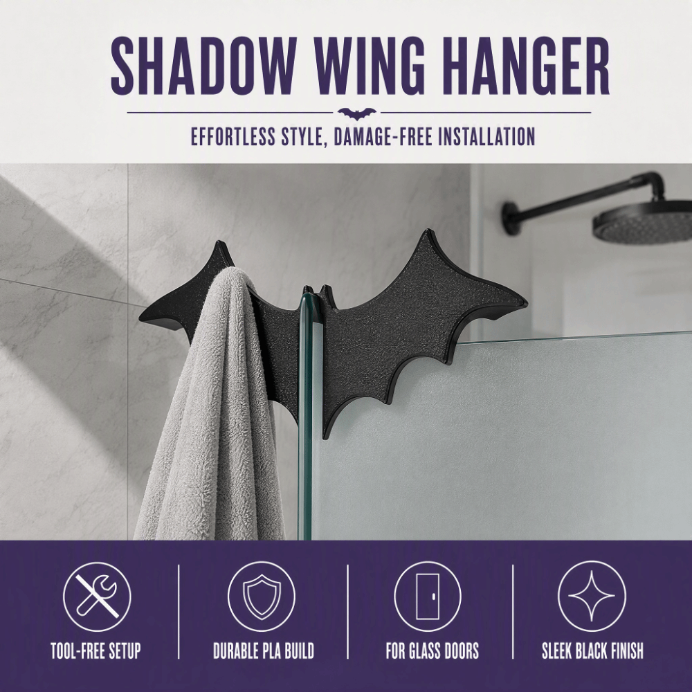 3D Printing Glass - Gancio da Bagno Creativo a Forma