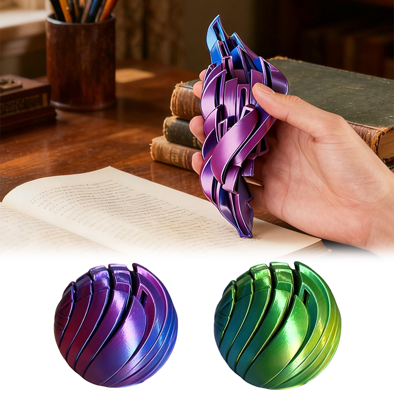 3D Printing Gears - Slime Ball Fidget Toy 3D stampato