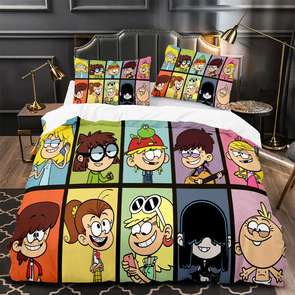 3D Printing House - Cartoon Loud House 3D stampato copripiumino