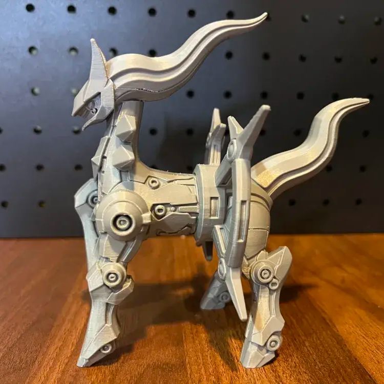 3D Printing Yourself - Modellino Pokémon Arceus 3D Stampato, Stile