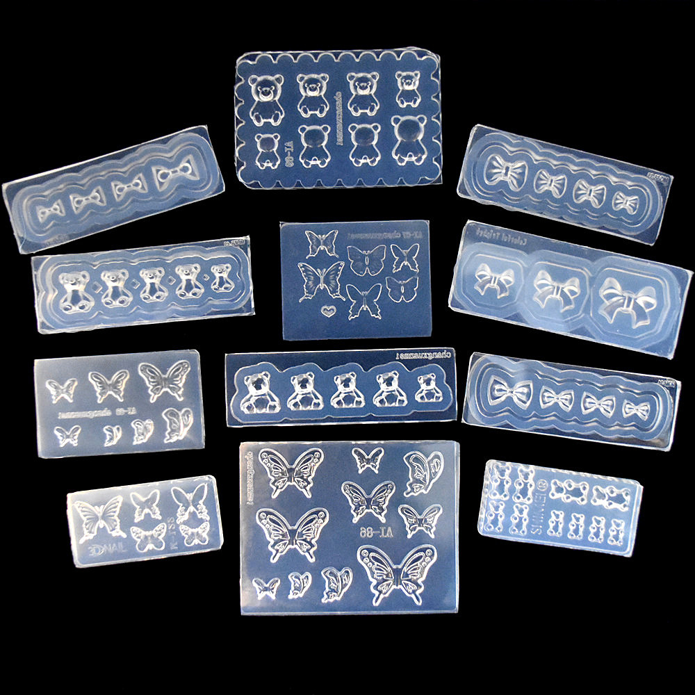 3D Printing Epoxy Resin - SNASAN Simpatico farfalla con fiocco Orso
