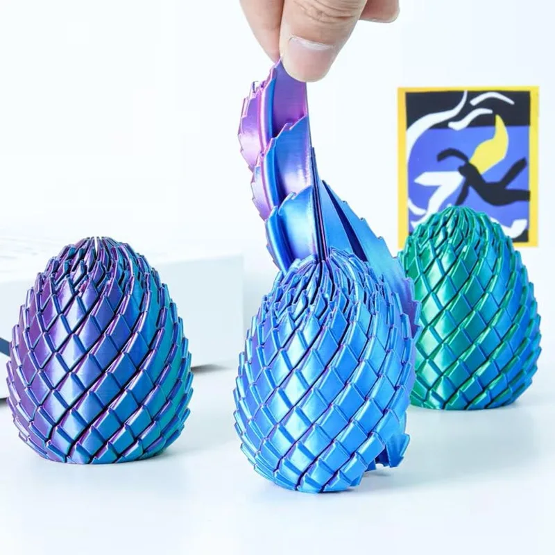 3D Printing Gears - Giocattolo Antistress a Forma di Uovo