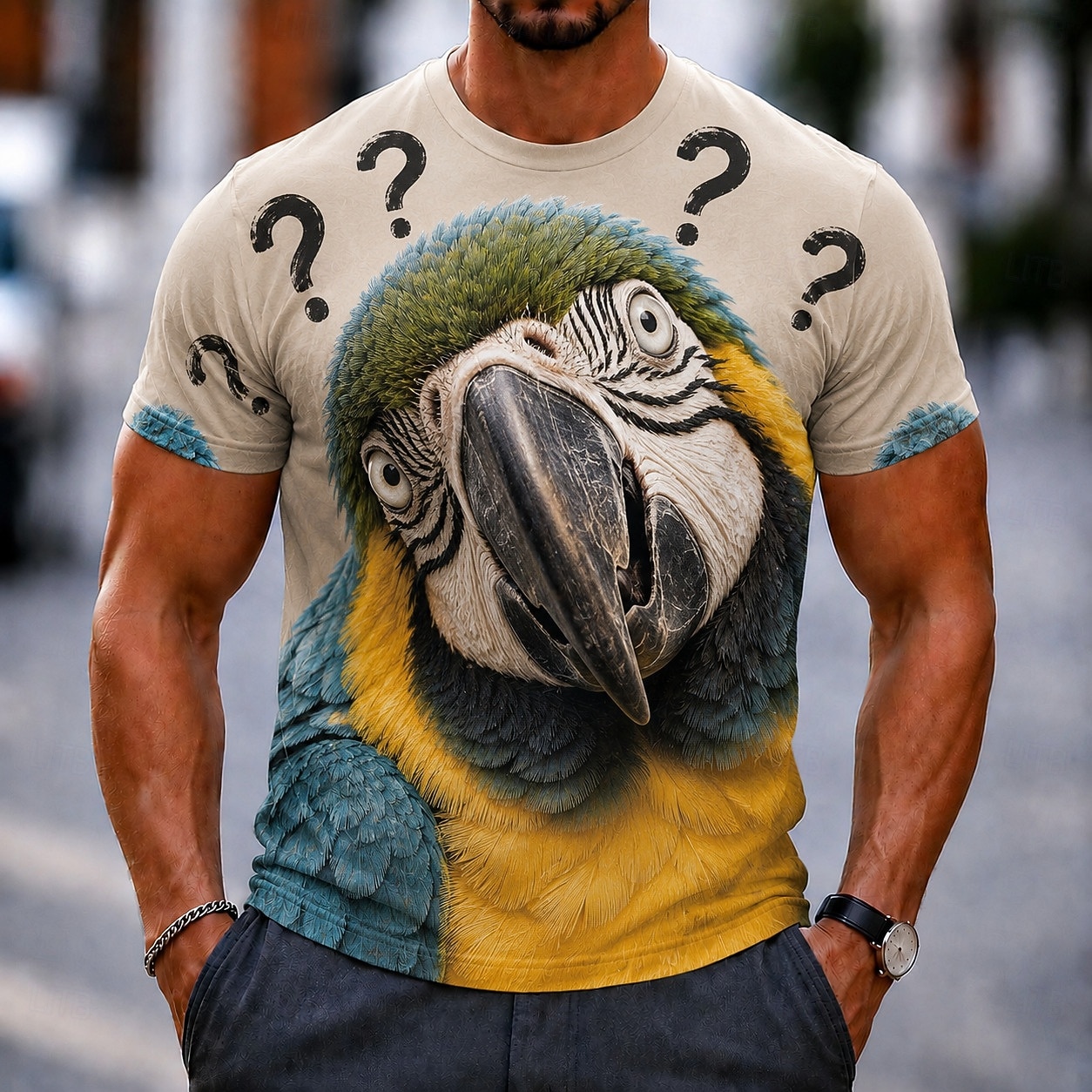 3D Printing Question - T-shirt girocollo da uomo stampata in