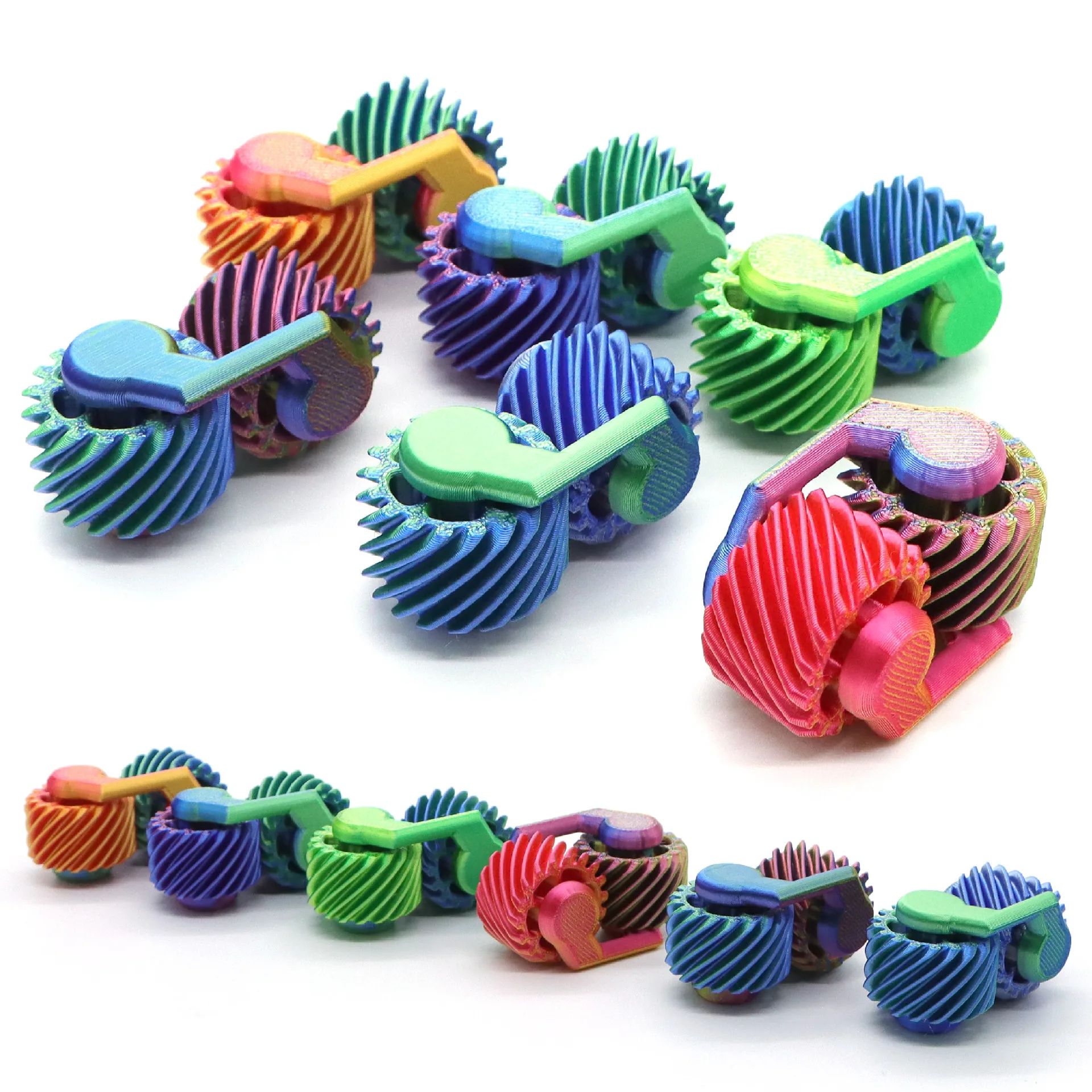 3D Printing Gears - Popolare Giocattolo Antistress Giroscopio Mini Stampato