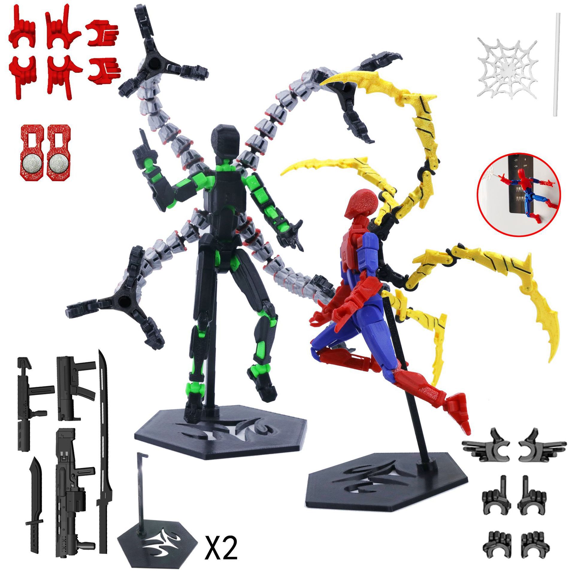 Modello di robot stampato in 3 - 3D Printing Yourself recensione e prezzo
