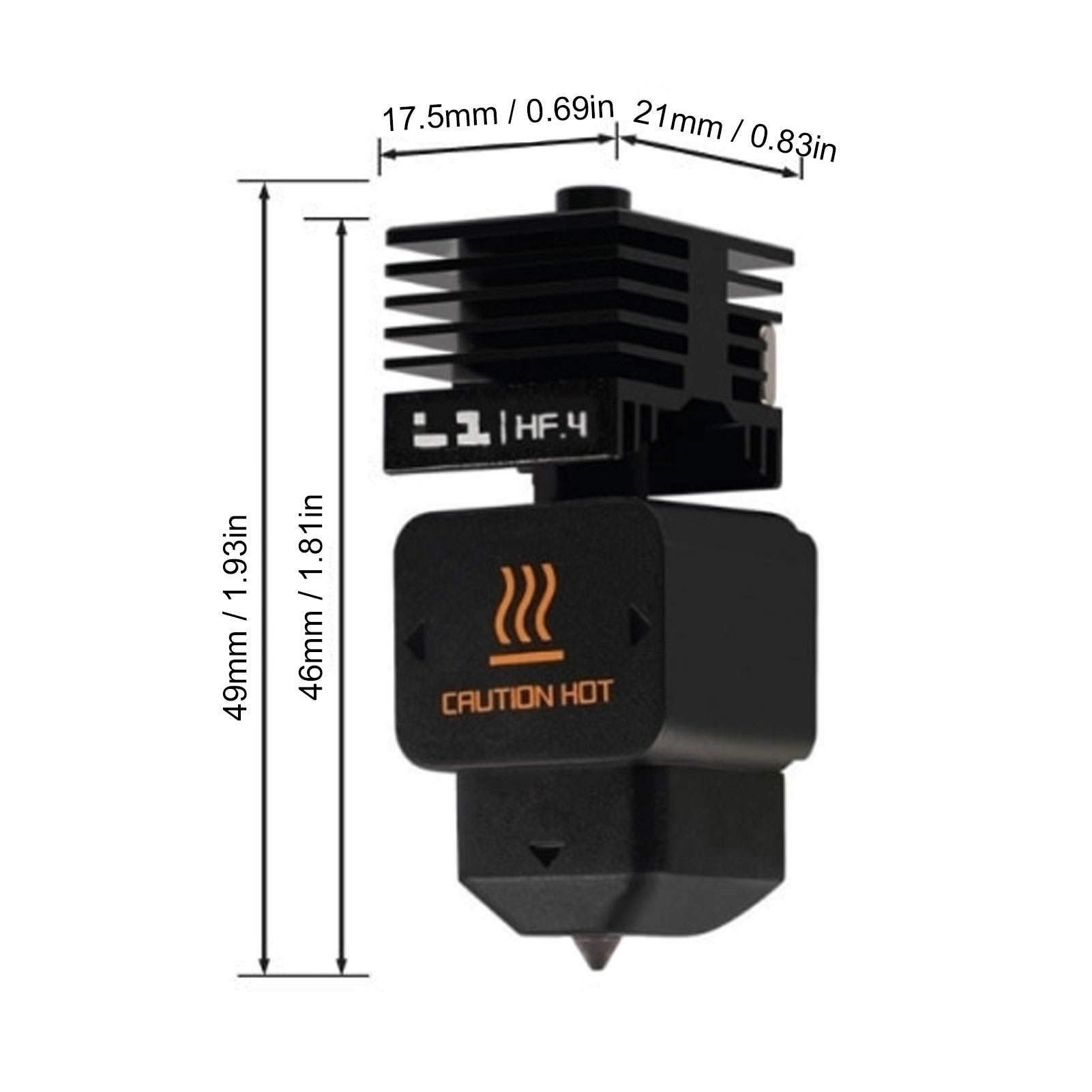 Hotend ad Alto Flusso di Ricam - 3D Printing Steel recensione e prezzo