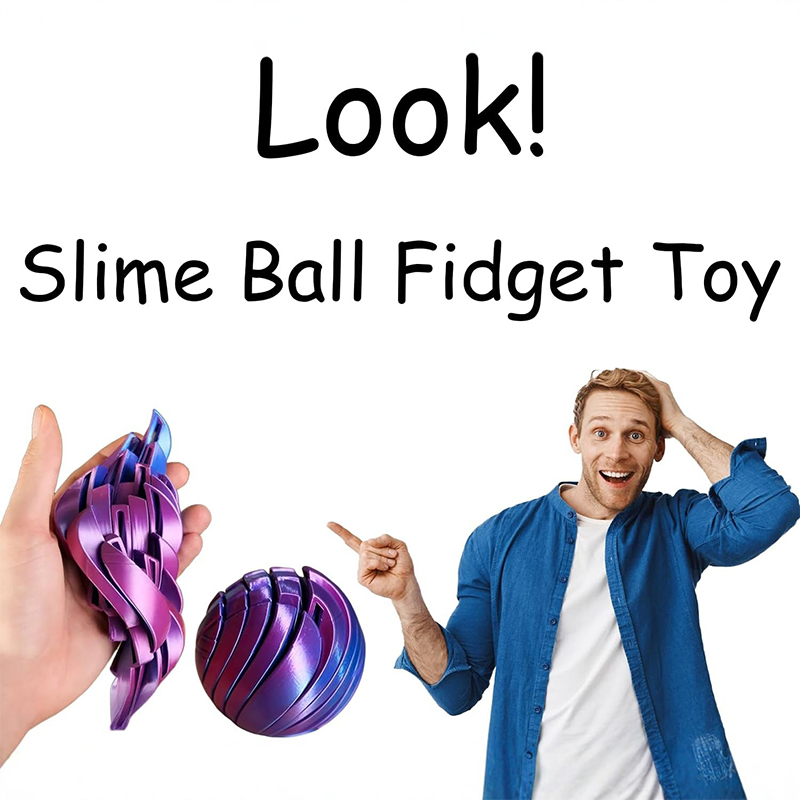 Slime Ball Fidget Toy 3D stamp - 3D Printing Gears recensione e prezzo