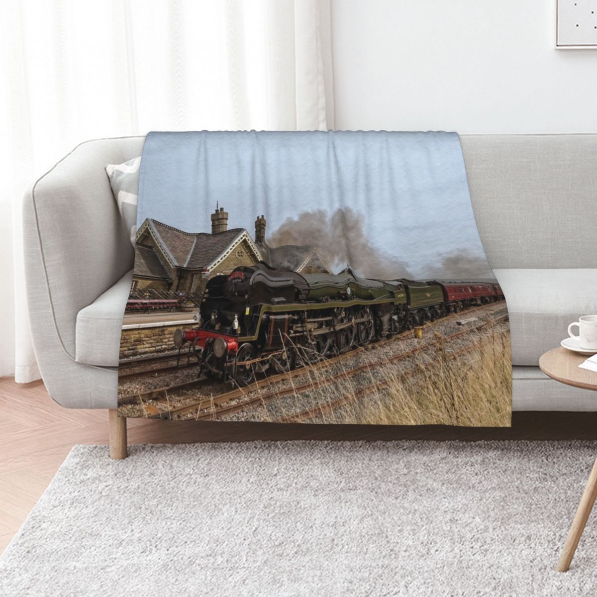 Coperta con stampa di treni a  - 3D Printing Yorkshire recensione e prezzo