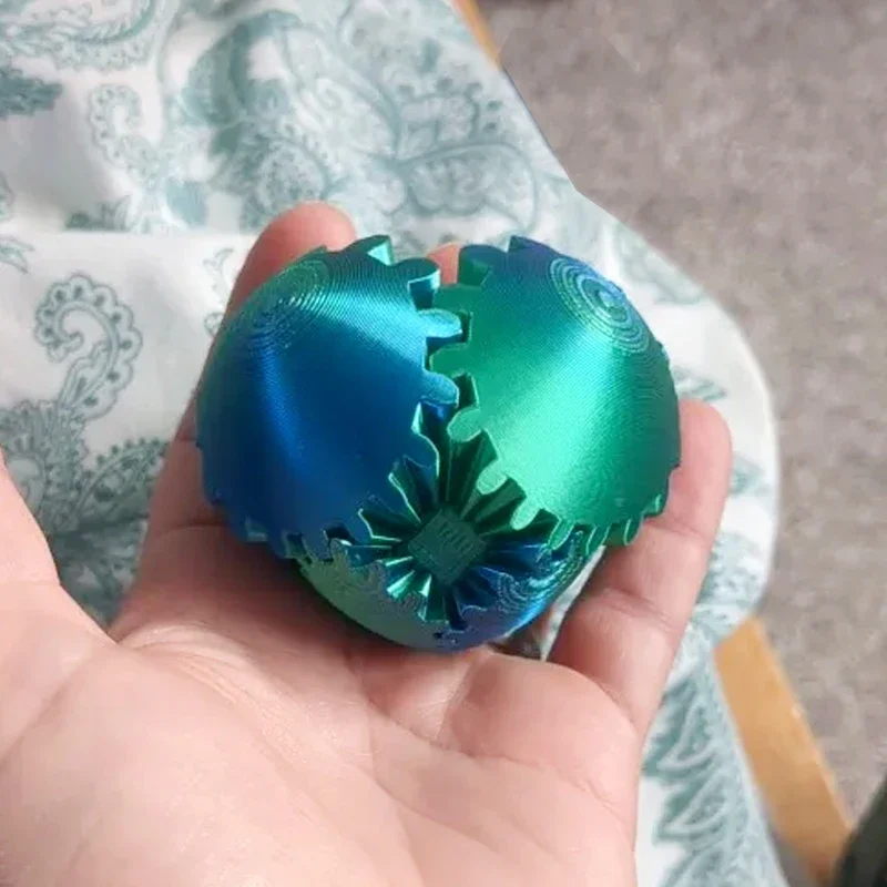 Gear Ball 3D Stampato Fidget T - 3D Printing Gears recensione e prezzo