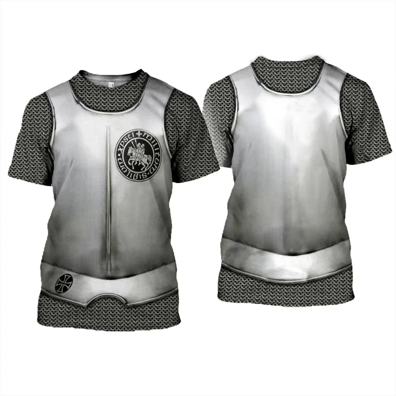 Maglietta grafica cavalieri te - 3D Printing Knight Armor recensione e prezzo