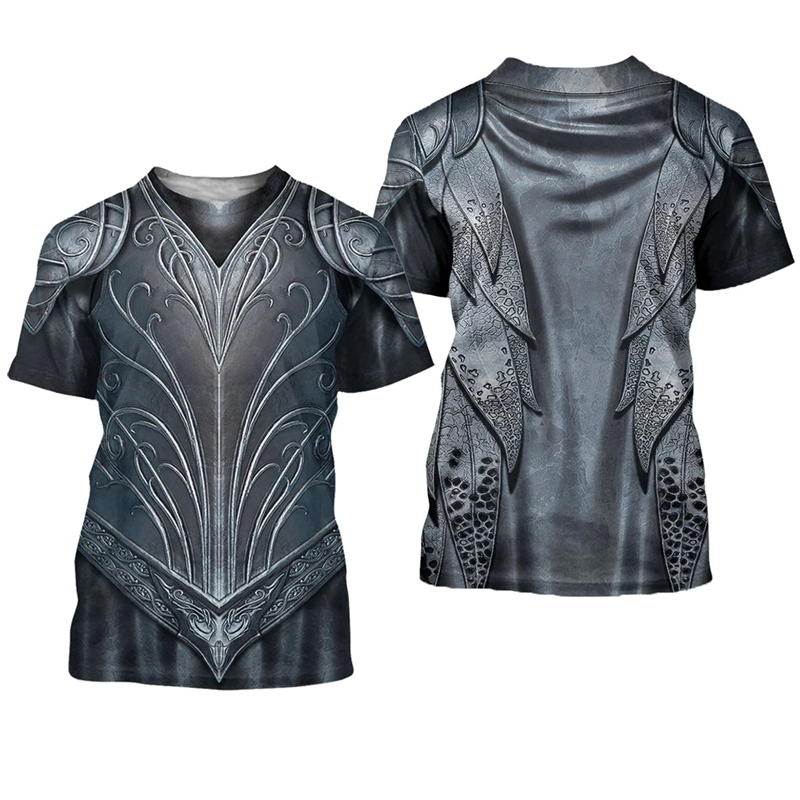Maglietta grafica cavalieri te - 3D Printing Knight Armor recensione e prezzo