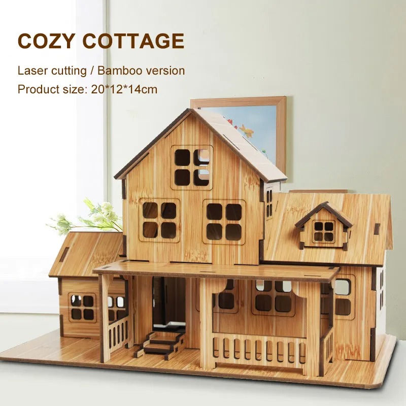 Puzzle 3D in Legno: Kit Fai-da - 3D Printing House recensione e prezzo