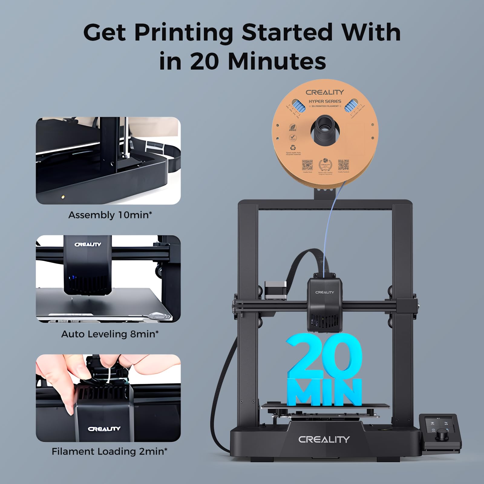 CREALITY Ender-3 V3 SE Stampan - 3D Printing Online recensione e prezzo