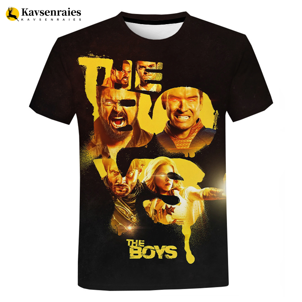 Serie TV The Boys 3D T Shirt 2 - 3D Printing Online recensione e prezzo