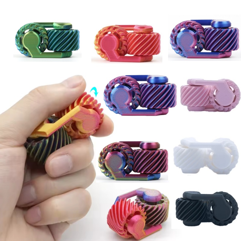 Fidget Spinner Stampato in 3D, - 3D Printing Gears recensione e prezzo