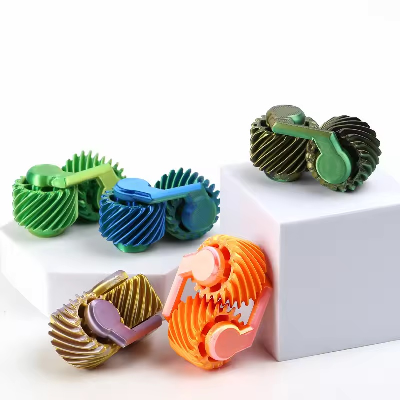 Fidget Spinner Stampato in 3D, - 3D Printing Gears recensione e prezzo