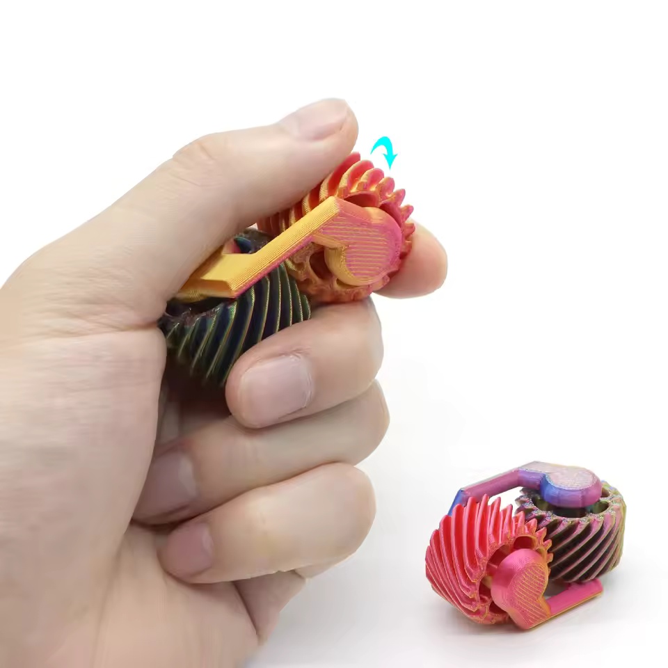 Fidget Spinner Stampato in 3D, - 3D Printing Gears recensione e prezzo