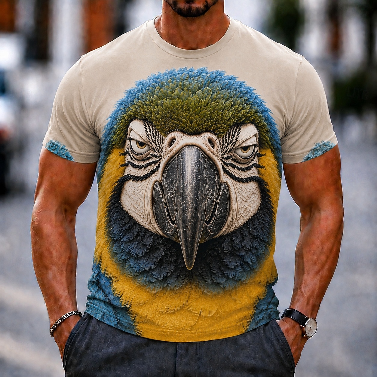 T-shirt girocollo da uomo stam - 3D Printing Question recensione e prezzo