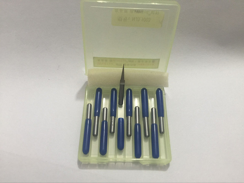 10 Pz 3.175mm Tungsteno Bit V  - 3D Printing Online recensione e prezzo