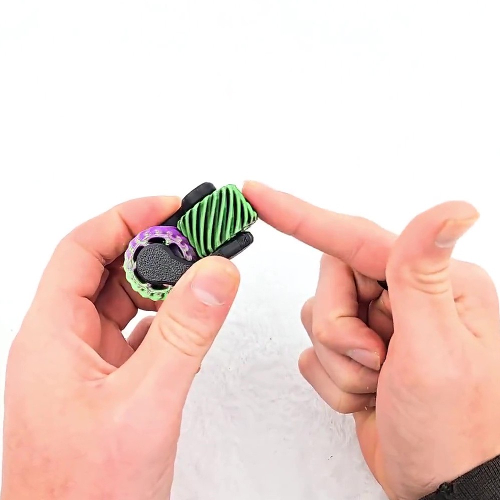 1 Pezzo Fidget Spinner Stampat - 3D Printing Gears recensione e prezzo